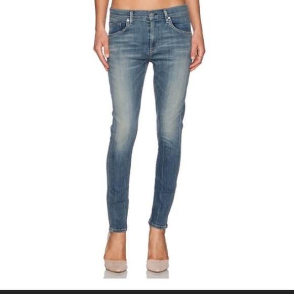 AGOLDE Claire Slouchy Slim Jeans - Picture 1 of 7